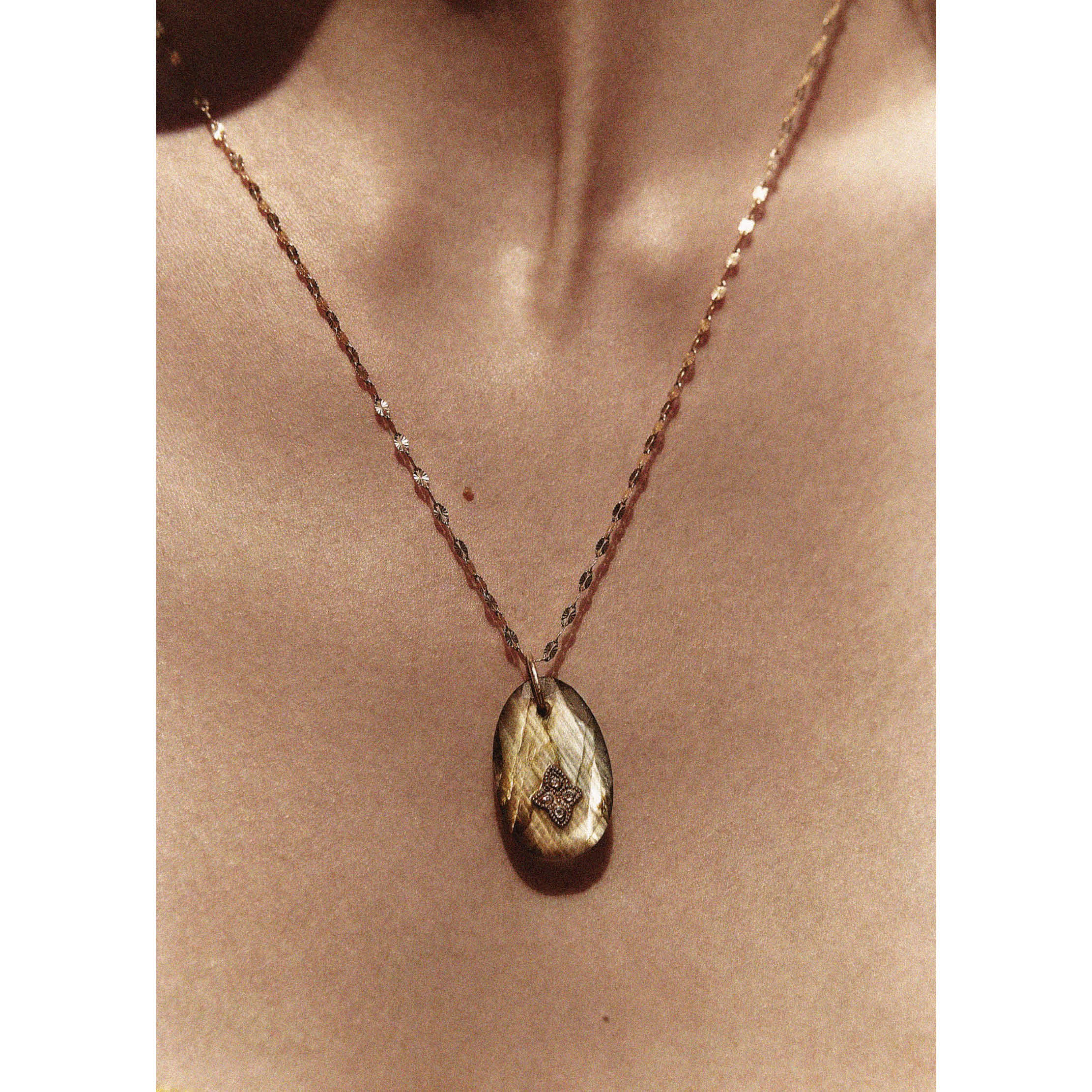 Collier Gaïa n°1 Labradorite