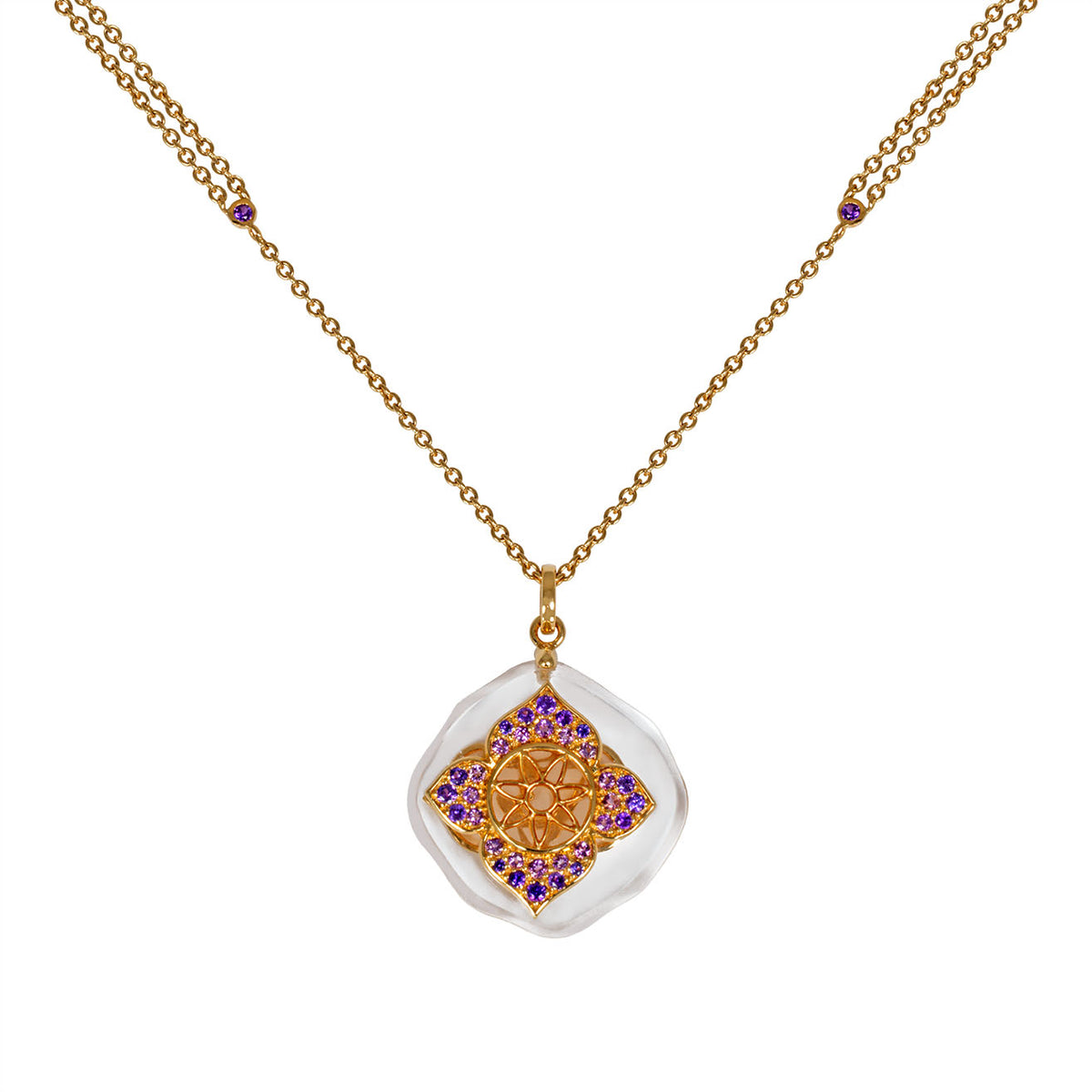 Collier Pebble Troisième Oeil