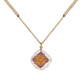 Collier Pebble Troisième Oeil