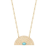 Collier arc en ciel turquoise - Andrea Fohrman - Colliers pour femme - Mad Lords