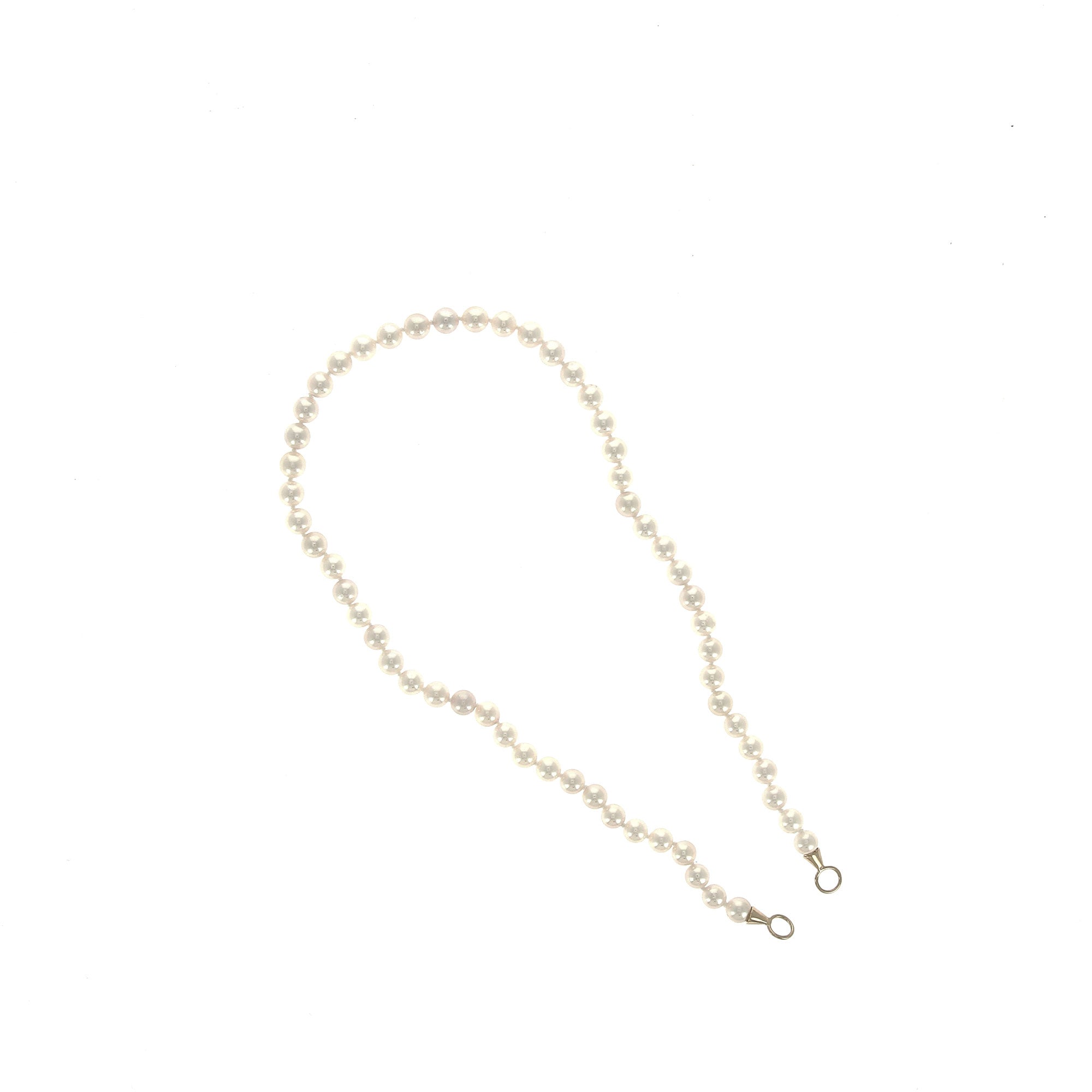 Akoya Pearl Necklace Yellow Gold Clasp