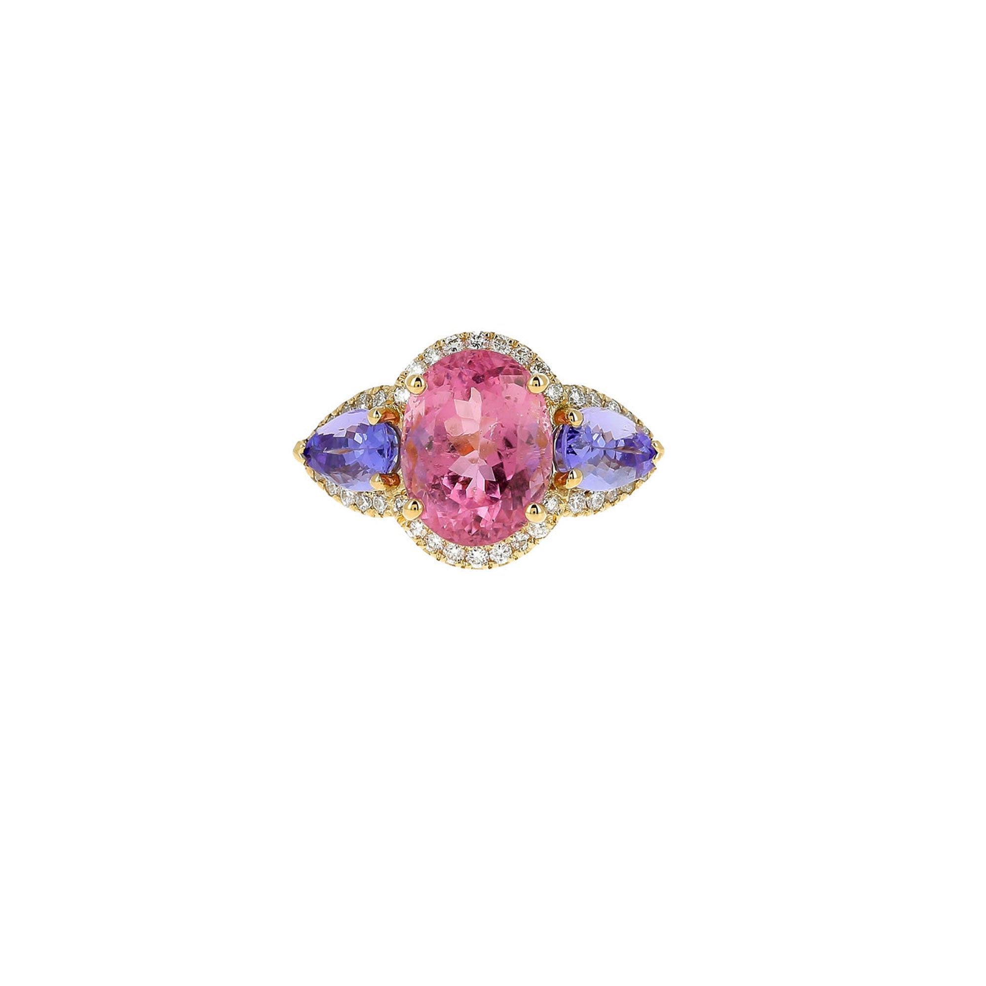 Elen Larcebeau Diamond Ring in Rose Gold