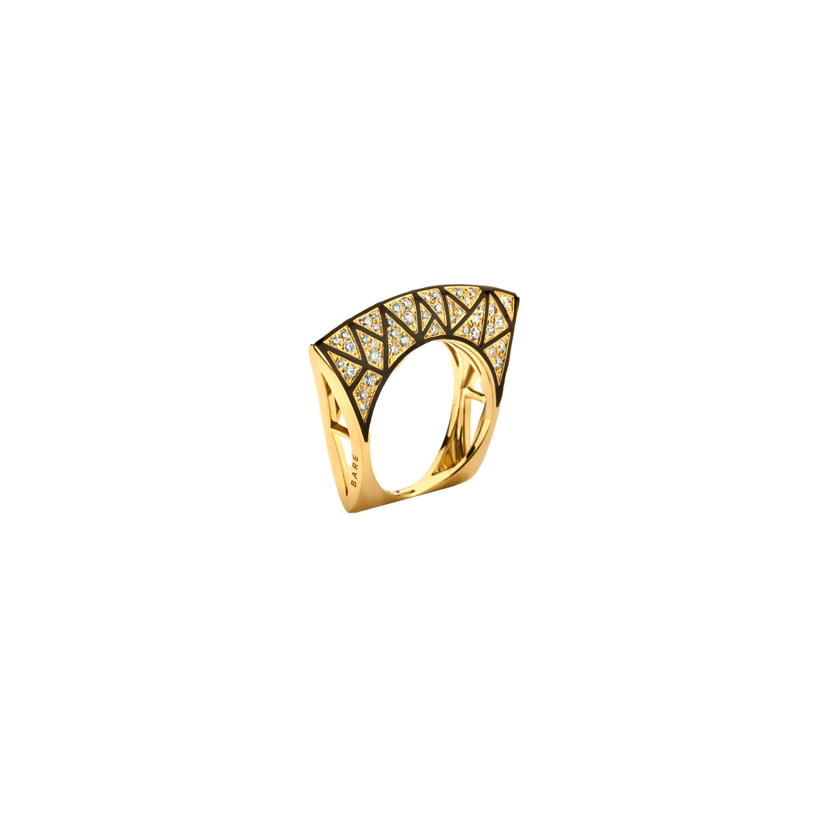 Bague Lotus Green