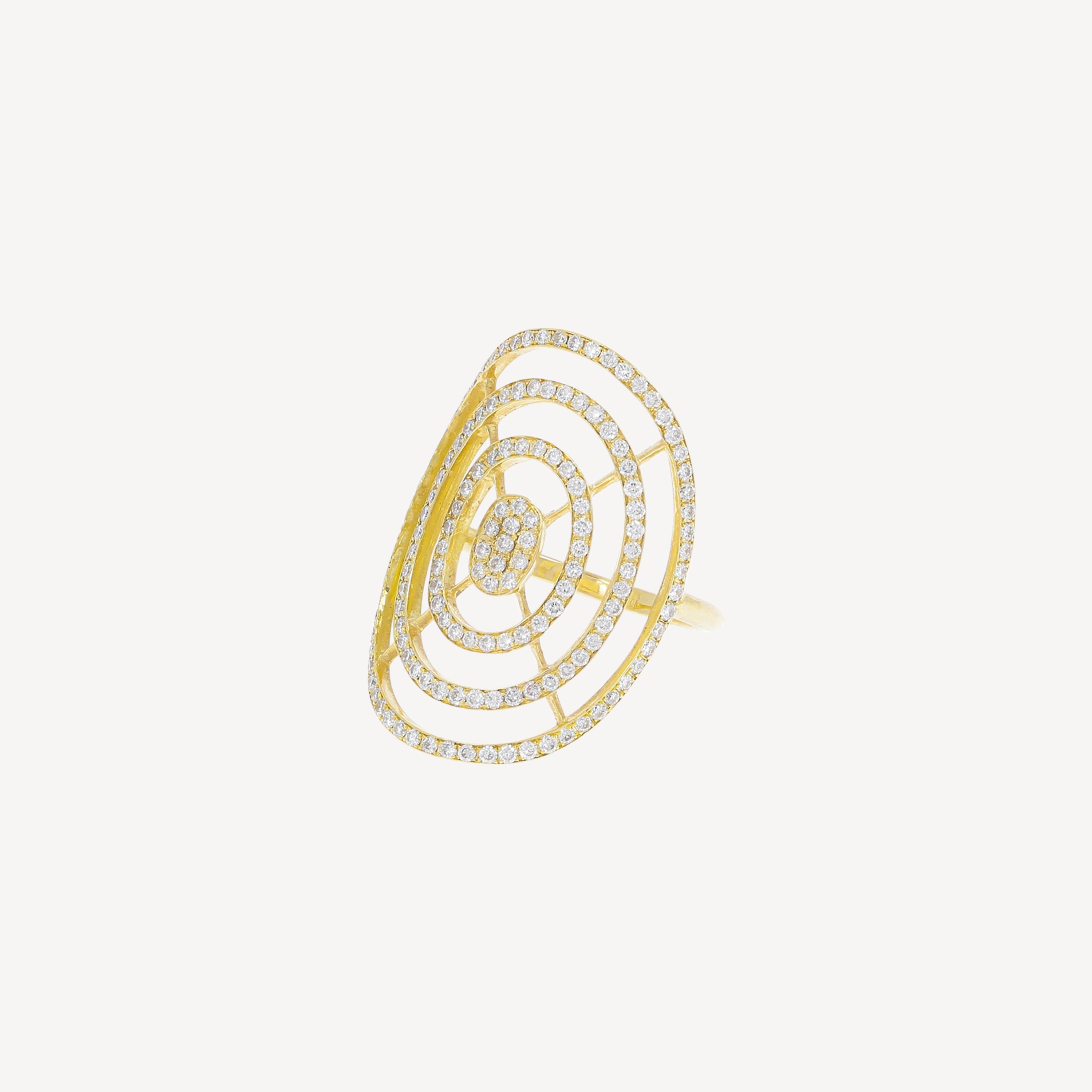 Djula-Ring aus Gelbgold