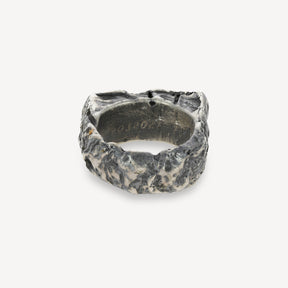 Violettem Opal und Diamant Rechteckiger Ring