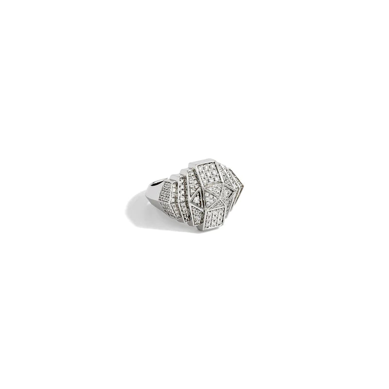 Rockaway Mini Pyramide Diamanten Ring