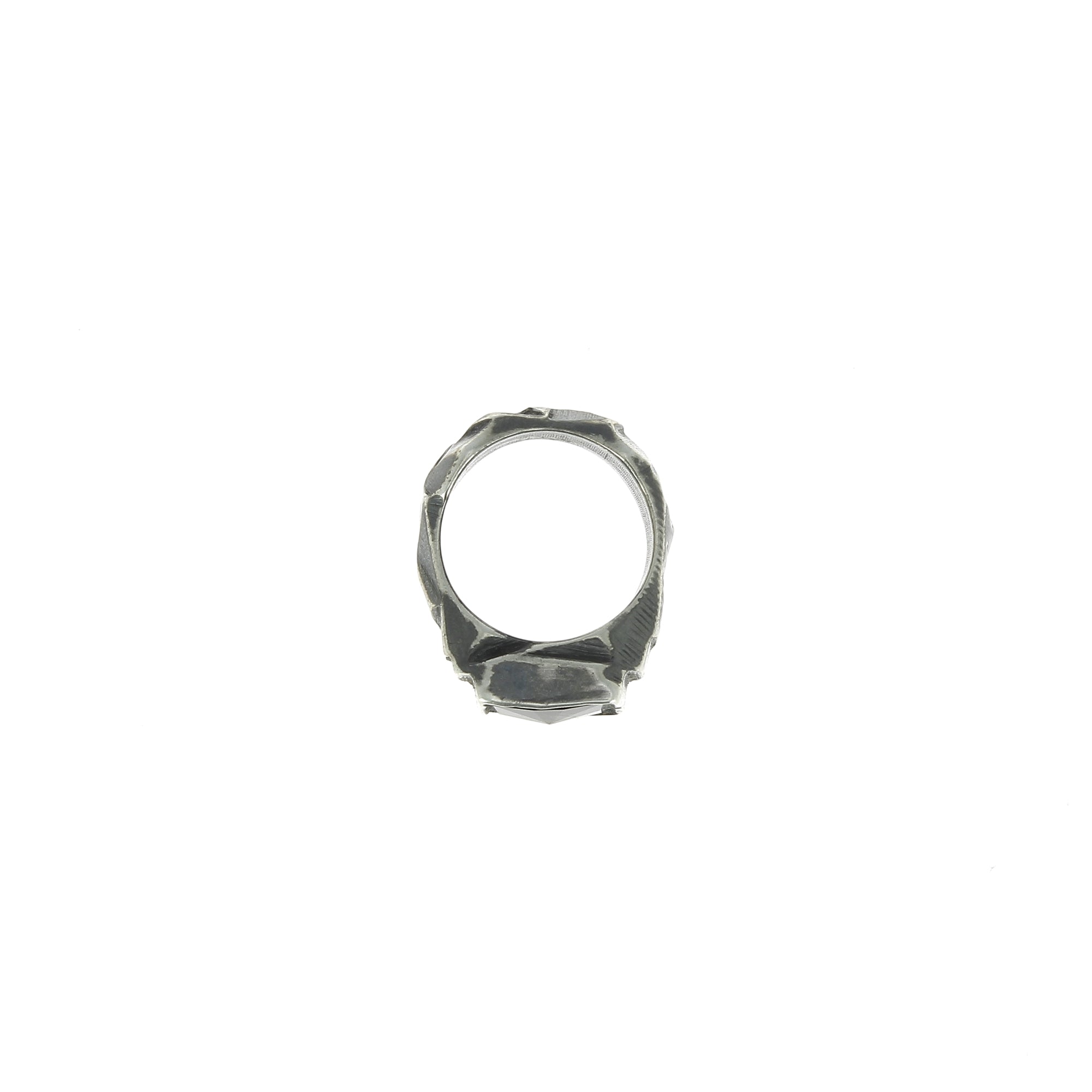 Golden Sheen Sapphire Ring Small Model