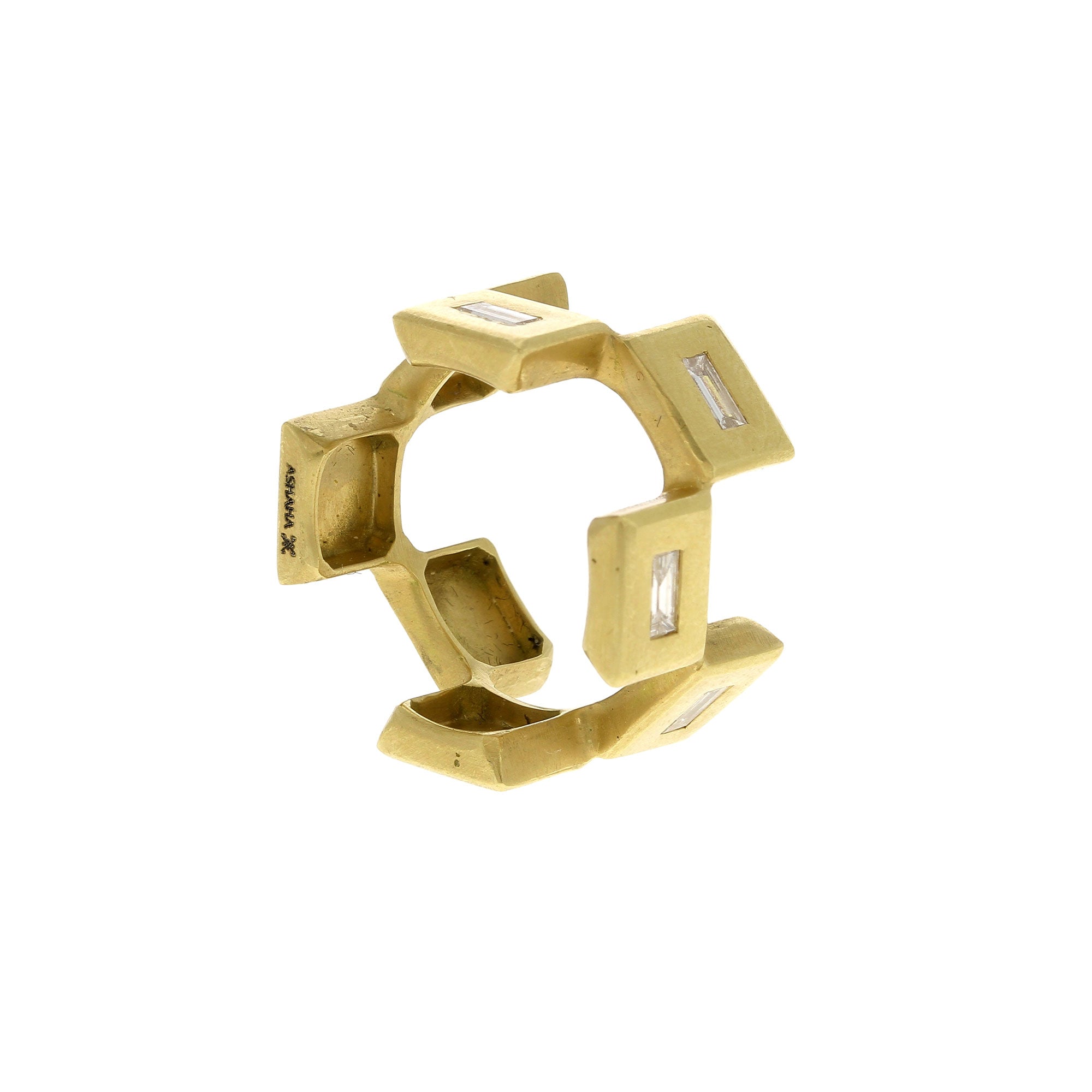 Unzi-Ring aus Gelbgold