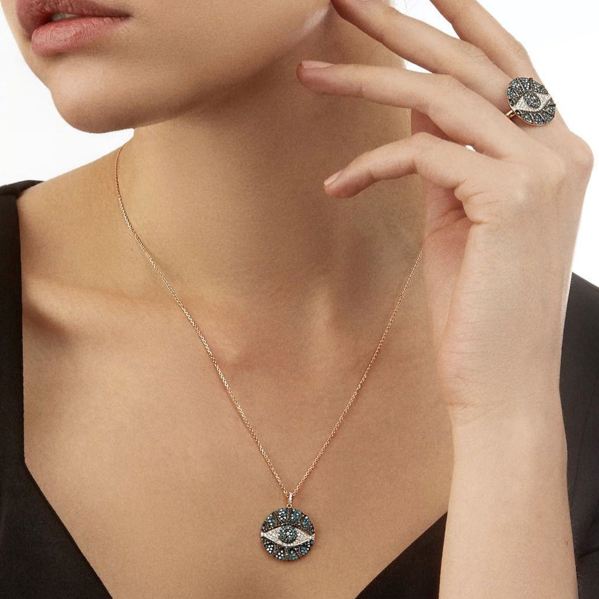 Collier Les Yeux De Lumière Diamond