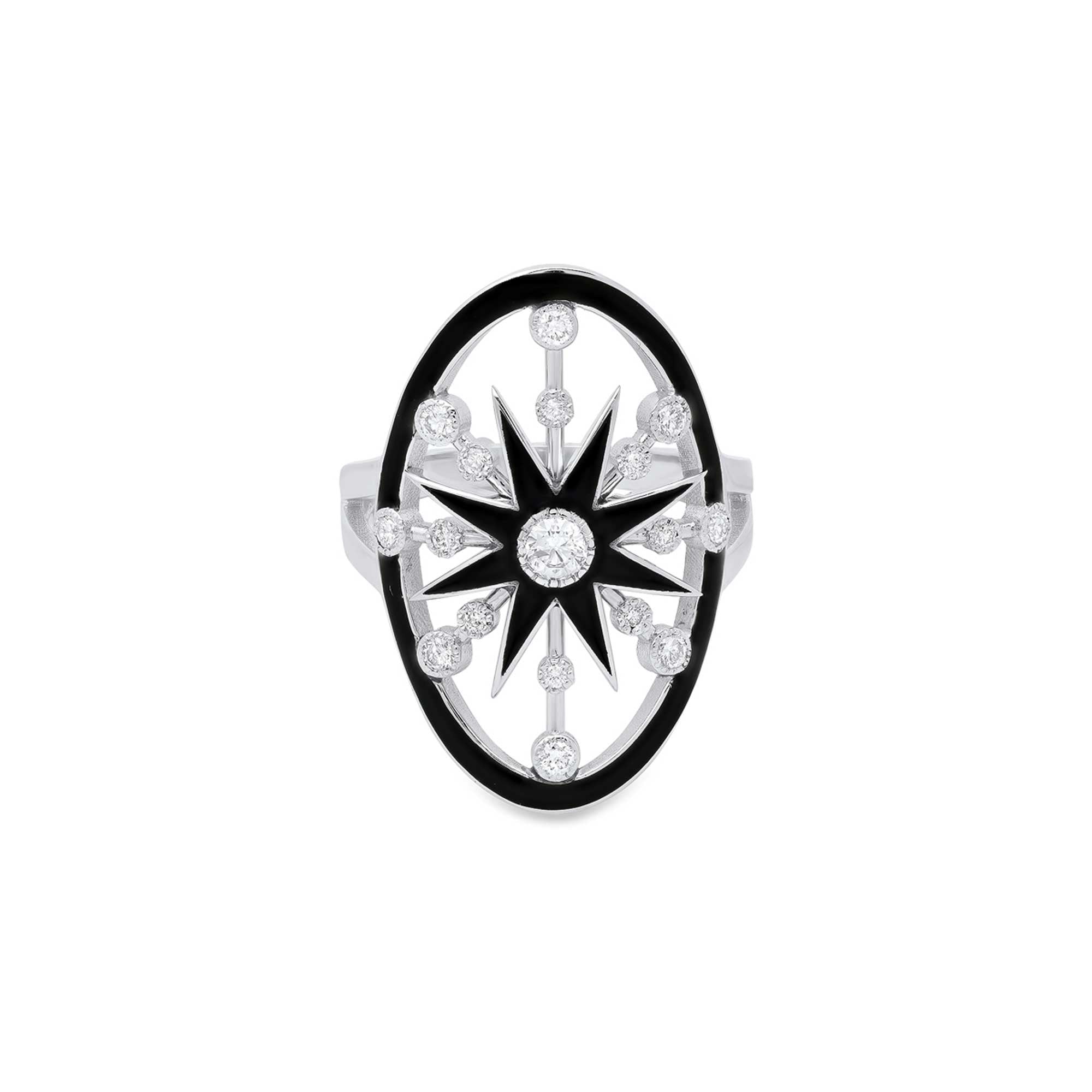 Schwarzer Monoceros-Ring