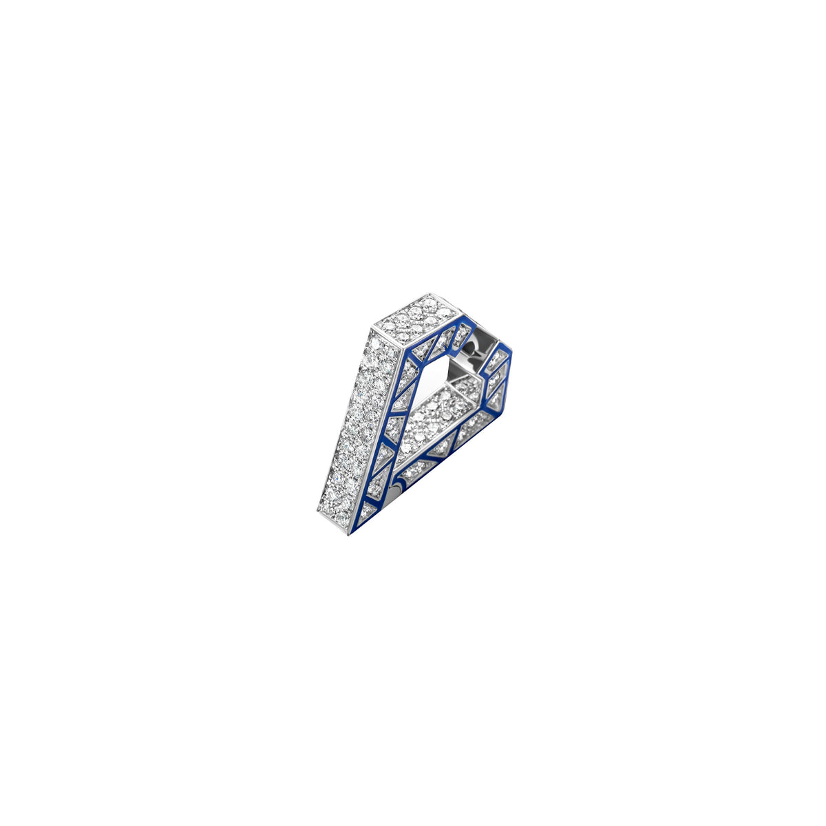 Boucle d'oreille Brute Maxi Blue