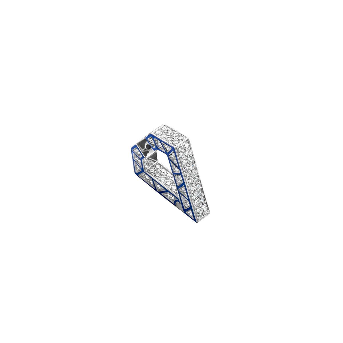 Boucle d'oreille Brute Maxi Blue