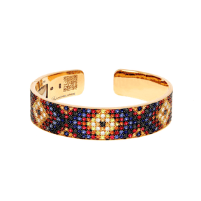 Bracelet Aida 7 Rangs Or Jaune
