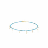 Bracelet de Cheville Summertime Apatite
