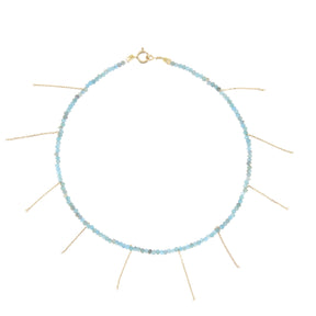 Bracelet de Cheville Summertime Apatite