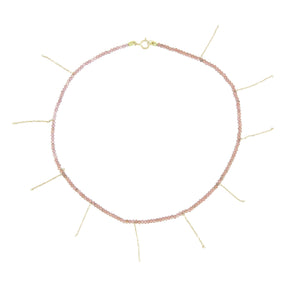Bracelet de Cheville Summertime Grenat
