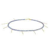 Bracelet de Cheville Summertime Saphir Bleu