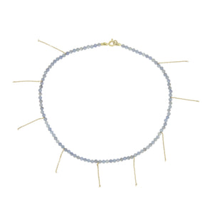 Bracelet de Cheville Summertime Saphir Bleu