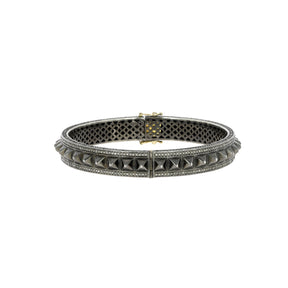 Bracelet Gem Palace Spike Argent Diamants