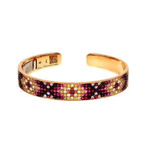 Bracelet Shayana 5 Rangs Or Rose