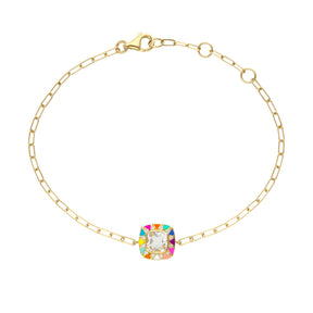 Bracelet Stella Améthyste et Diamants