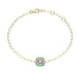 Bracelet Stella Améthyste Violette et Diamants