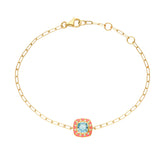 Bracelet Stella Topaze Bleue et Diamants