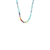 Choker Rainbow Blue