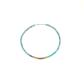 Choker Rainbow Blue