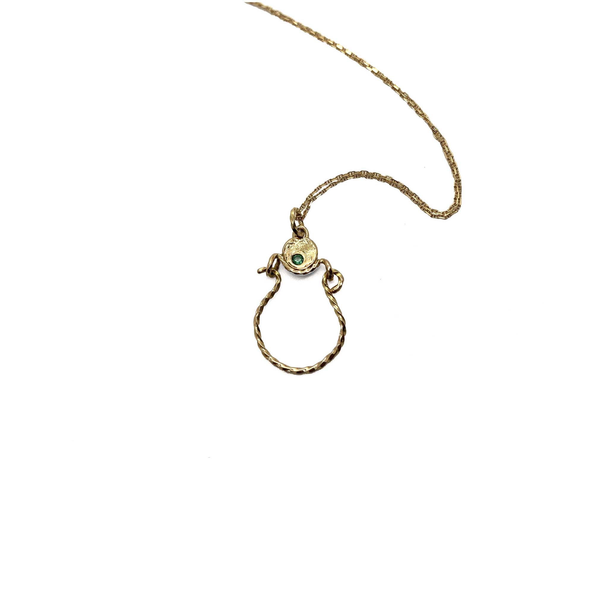 Byzance Emerald Necklace