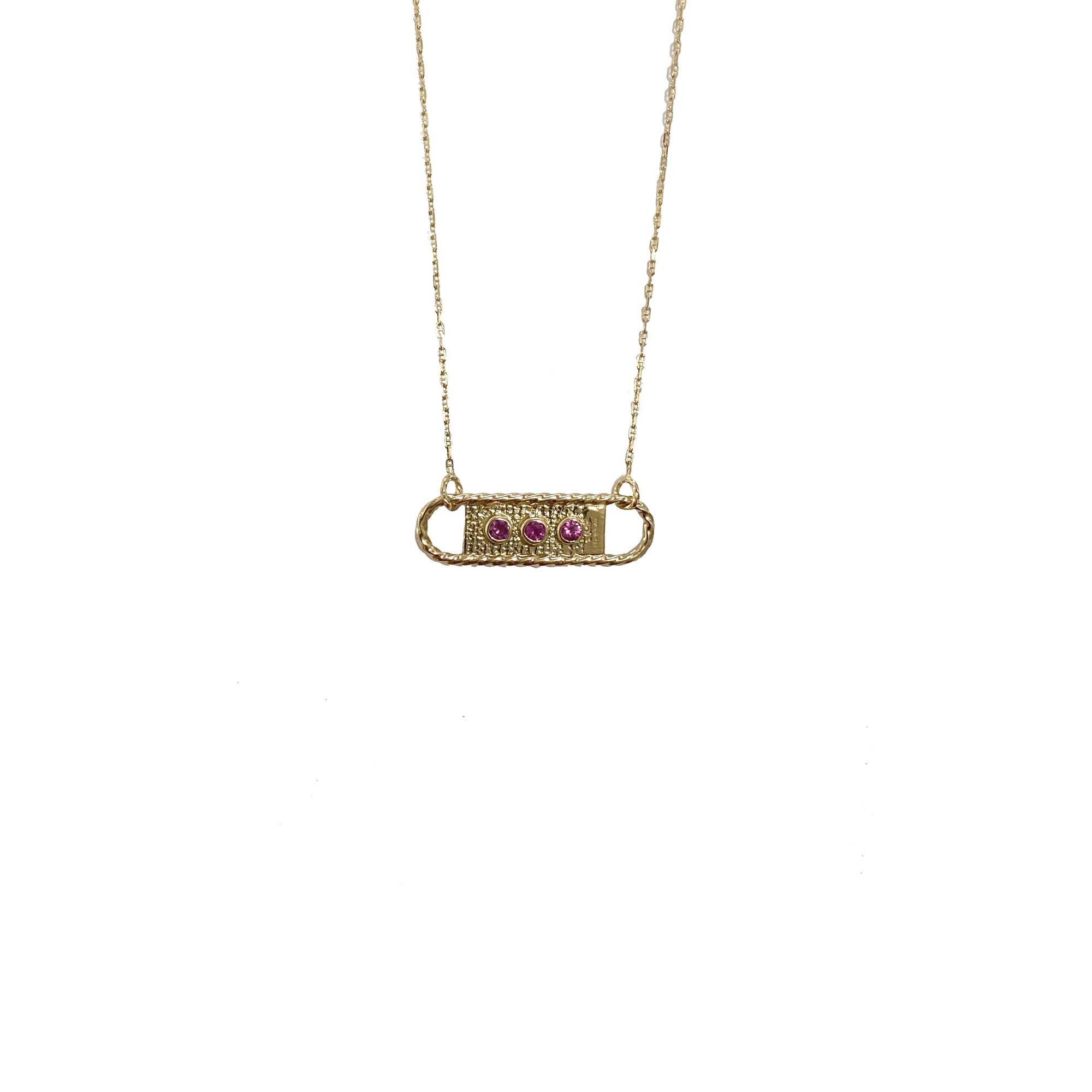 Eliss Ruby Necklace