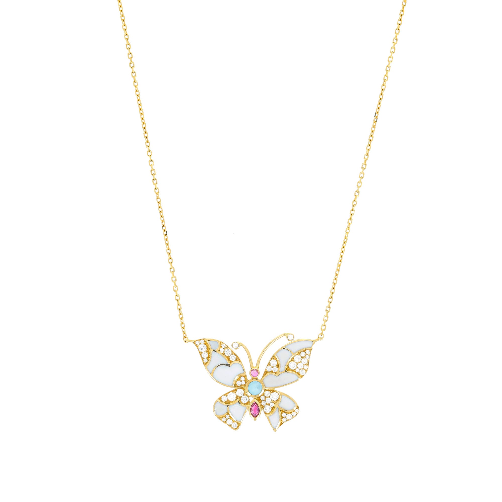 Collier Grand Butterfly