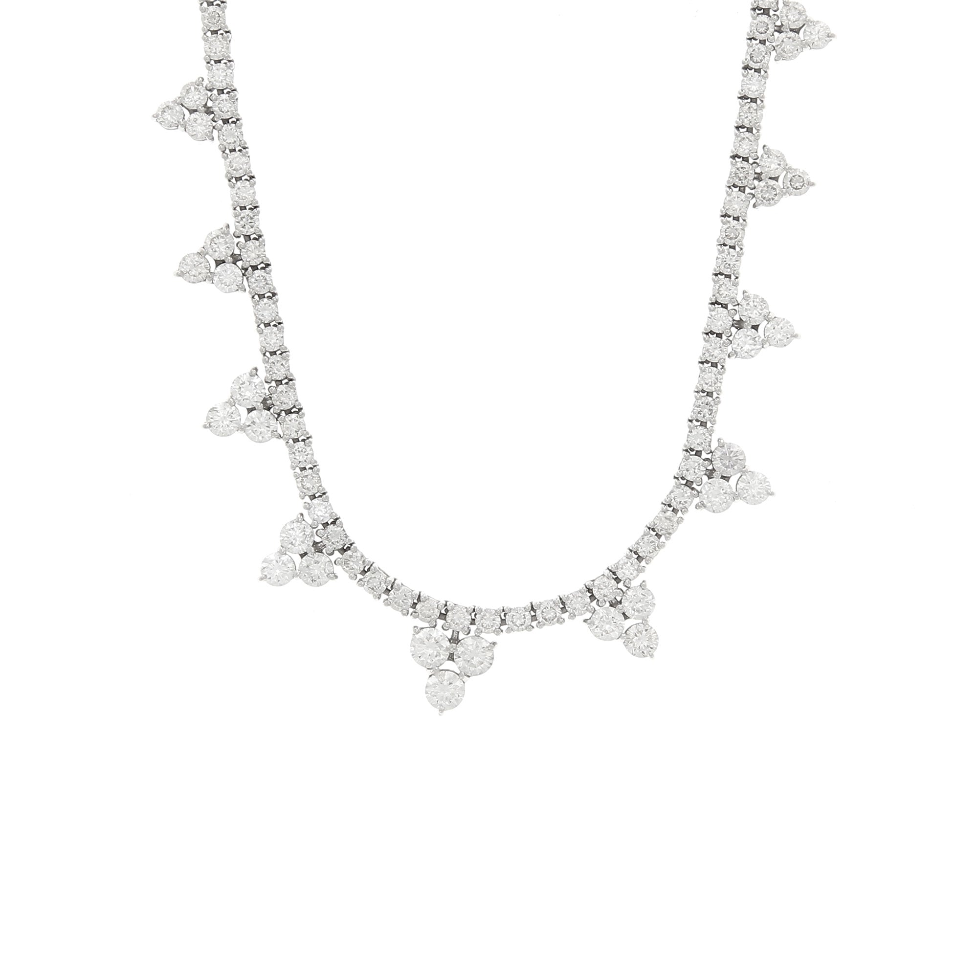 Hind White Gold Necklace