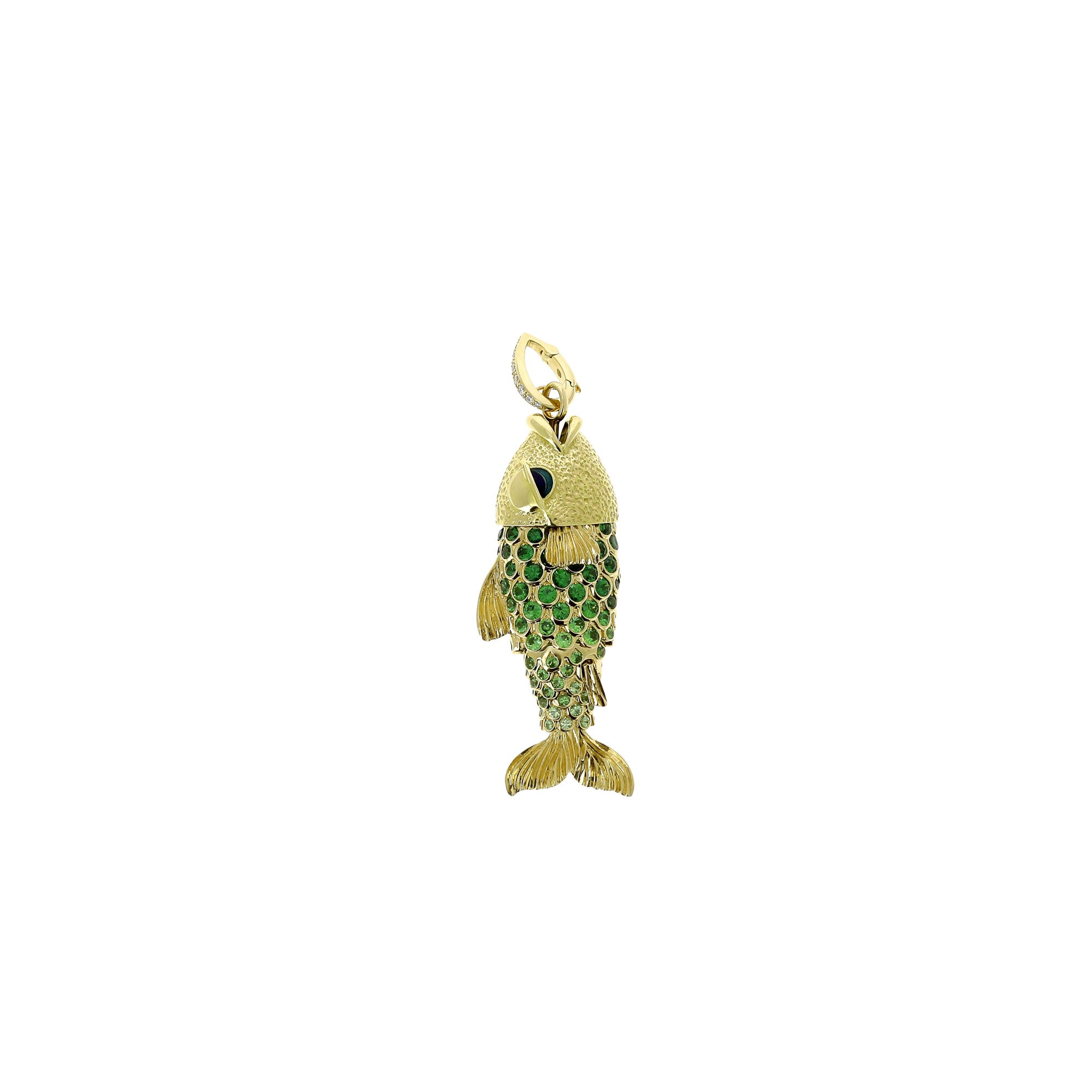Green Fish Necklace