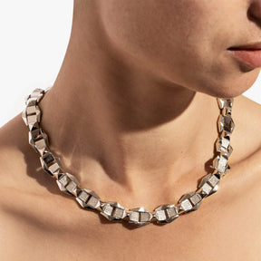 Collier Rockaway 1 Rang Diamants