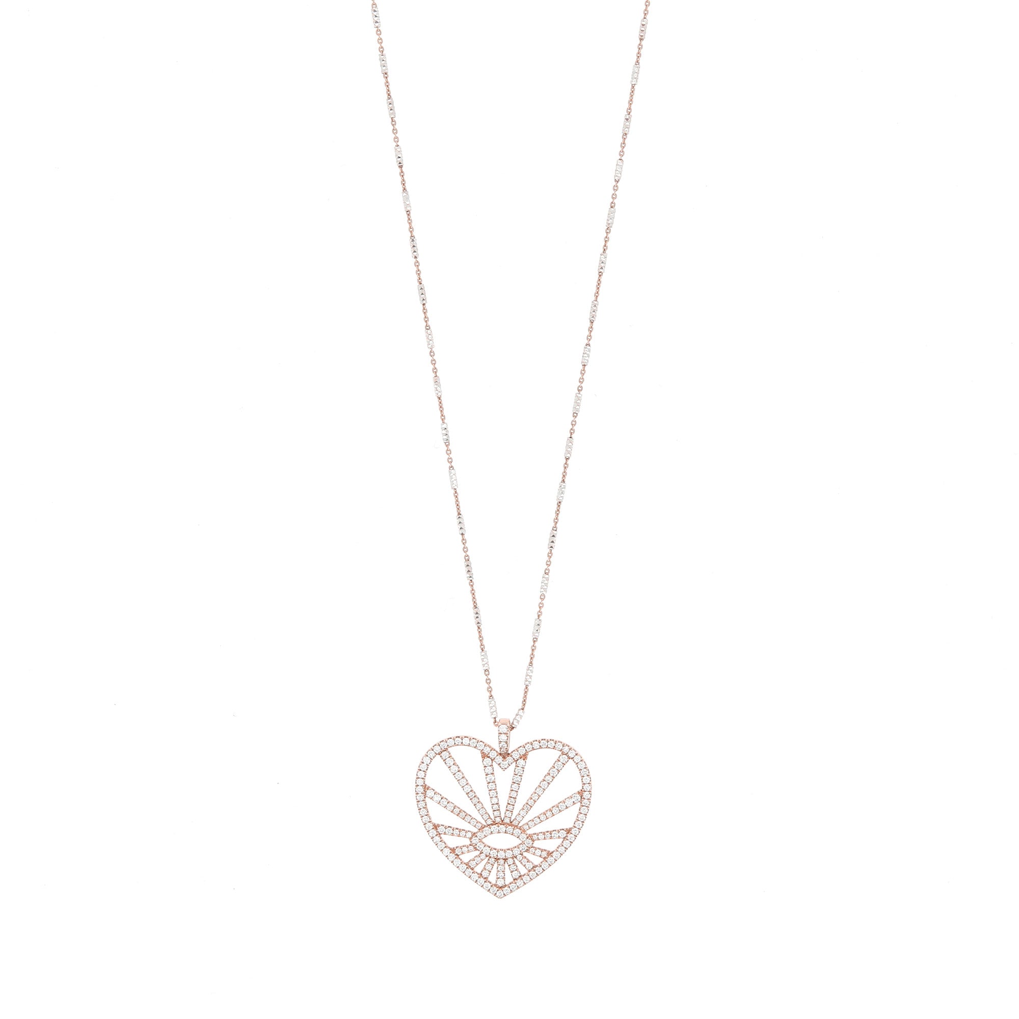 Rose Gold and Diamonds Saint Tropez Necklace