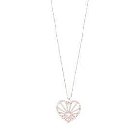 Collier Saint Tropez Or Rose et Diamants
