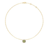 Collier Stella Saphir Vert et Diamants