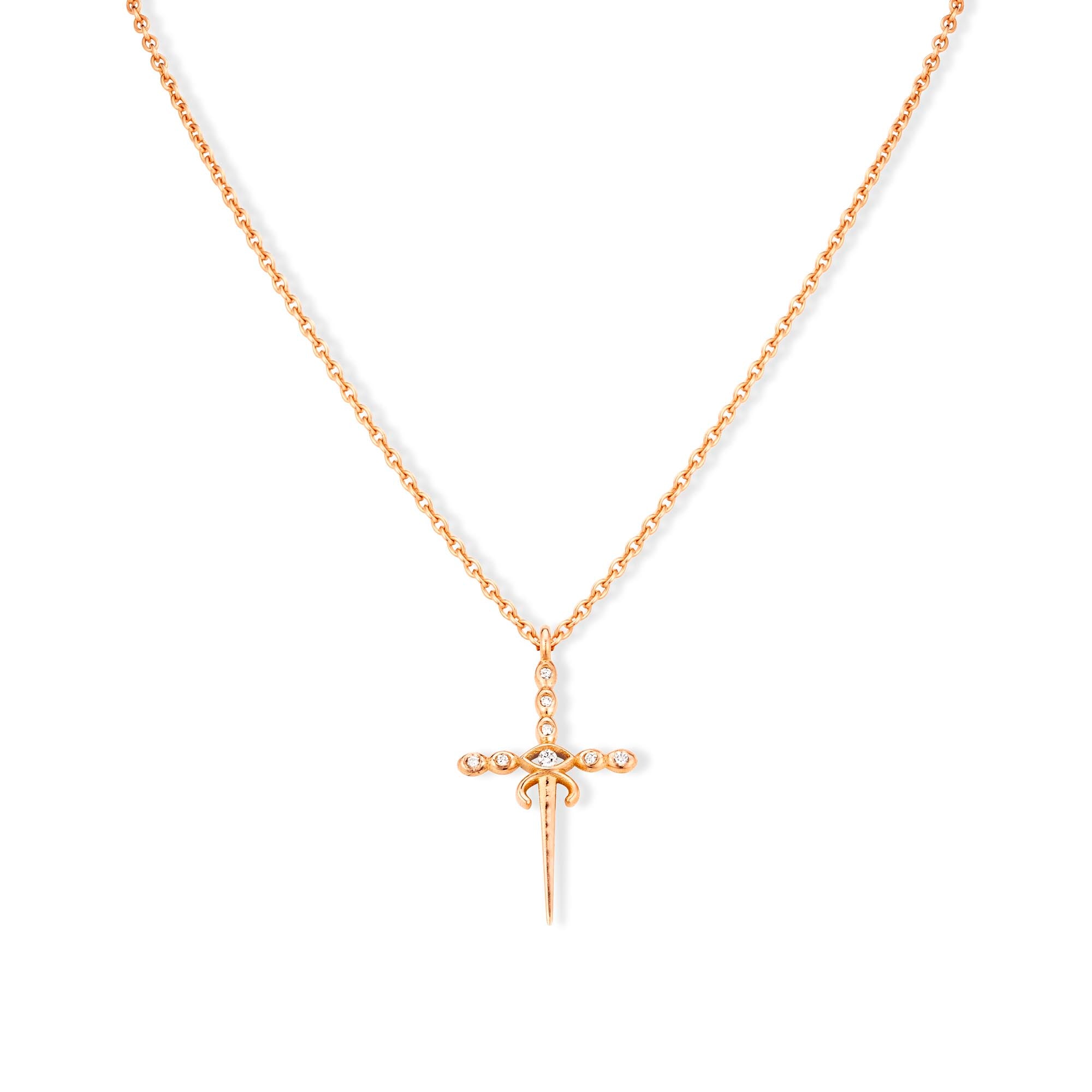 A Sword In The Heart Necklace