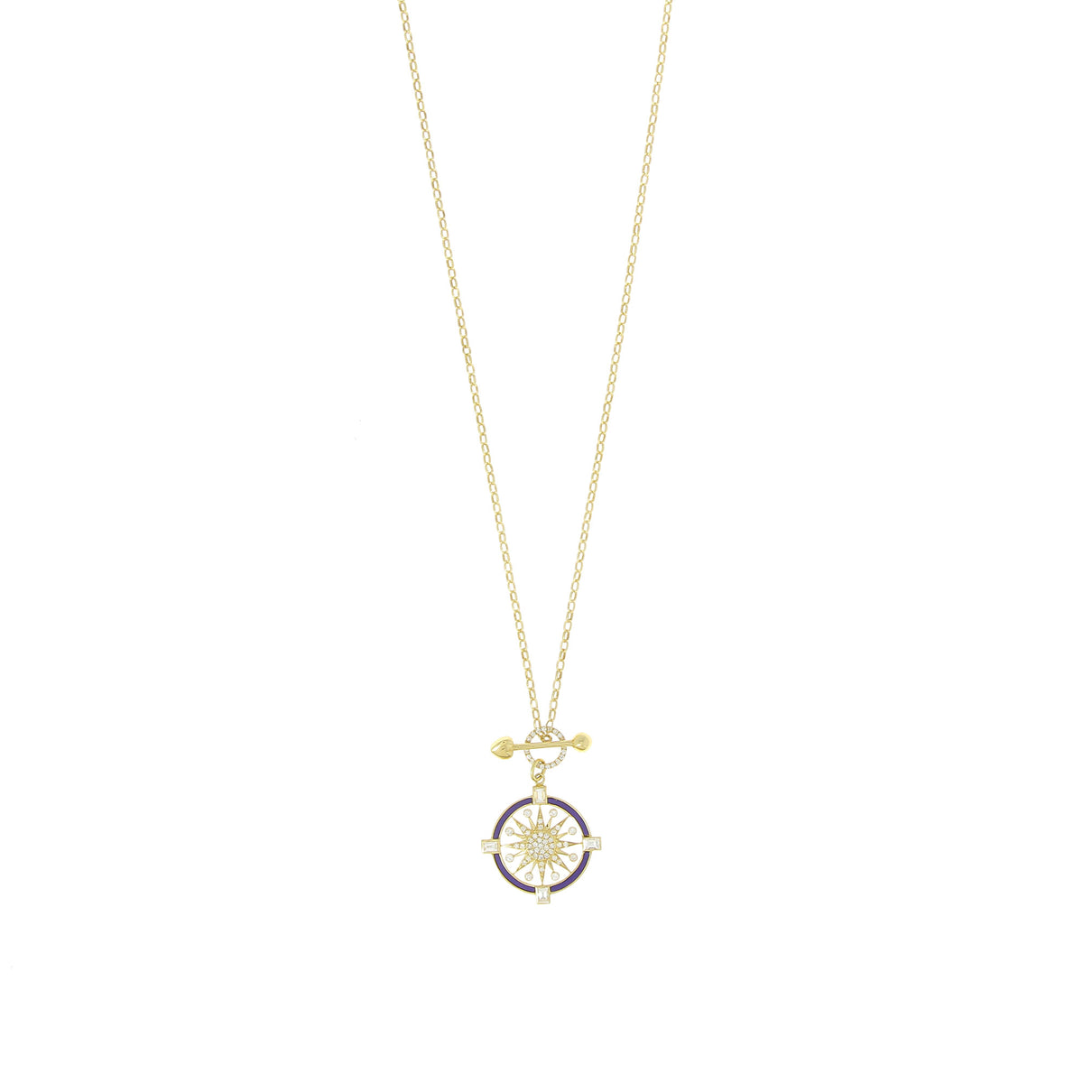 Compass Lapis Halskette