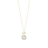 Compass Lapis Halskette