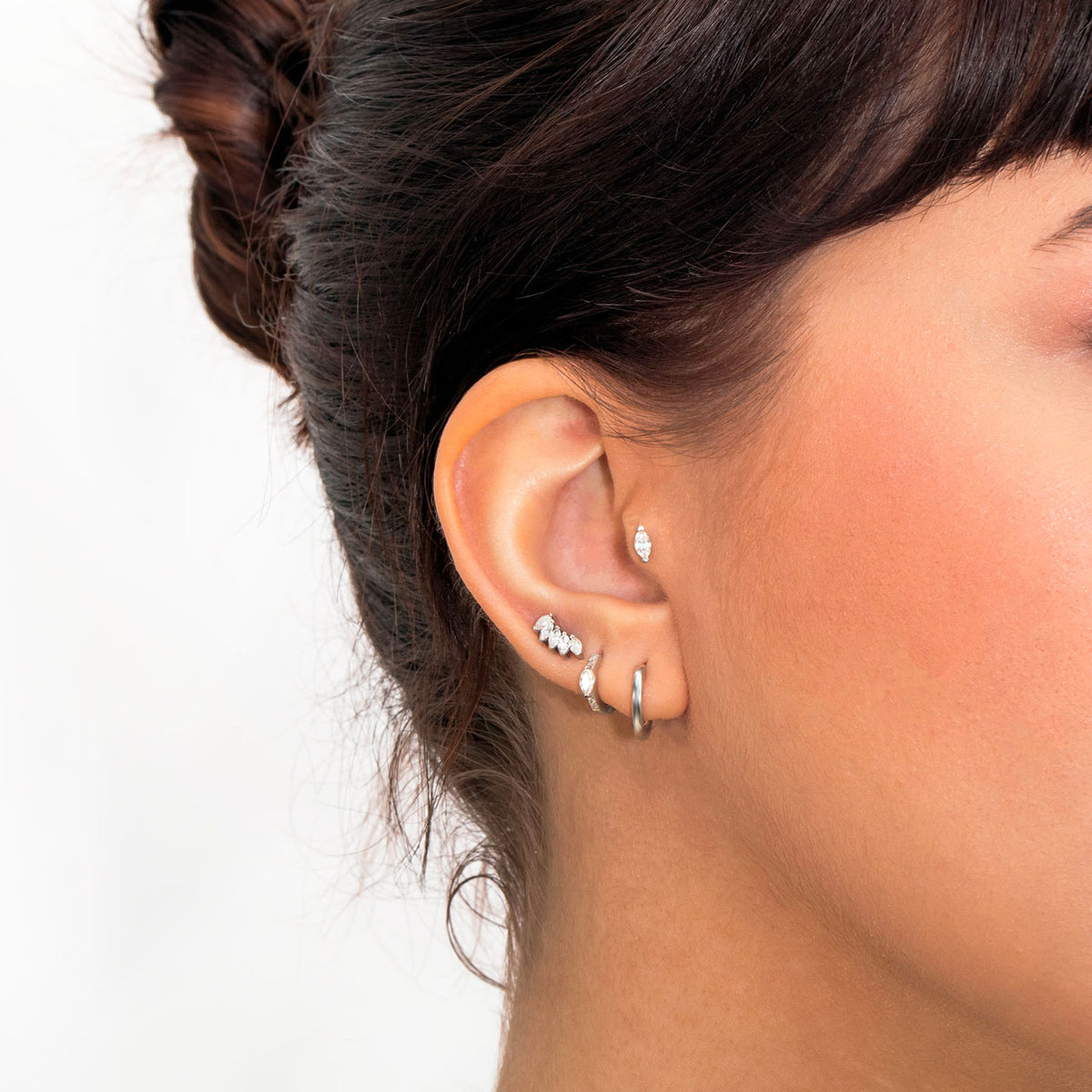 Creole 8mm Schwarzgold