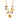 Cross and Enamel Lockett 8 Charms Necklace