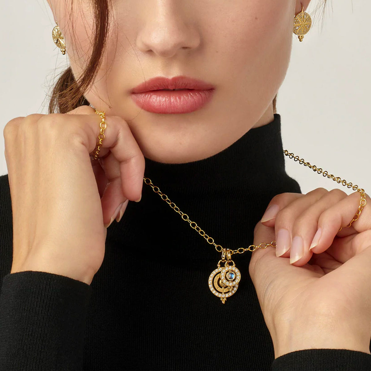Pendentif Diamond Triple Orbit