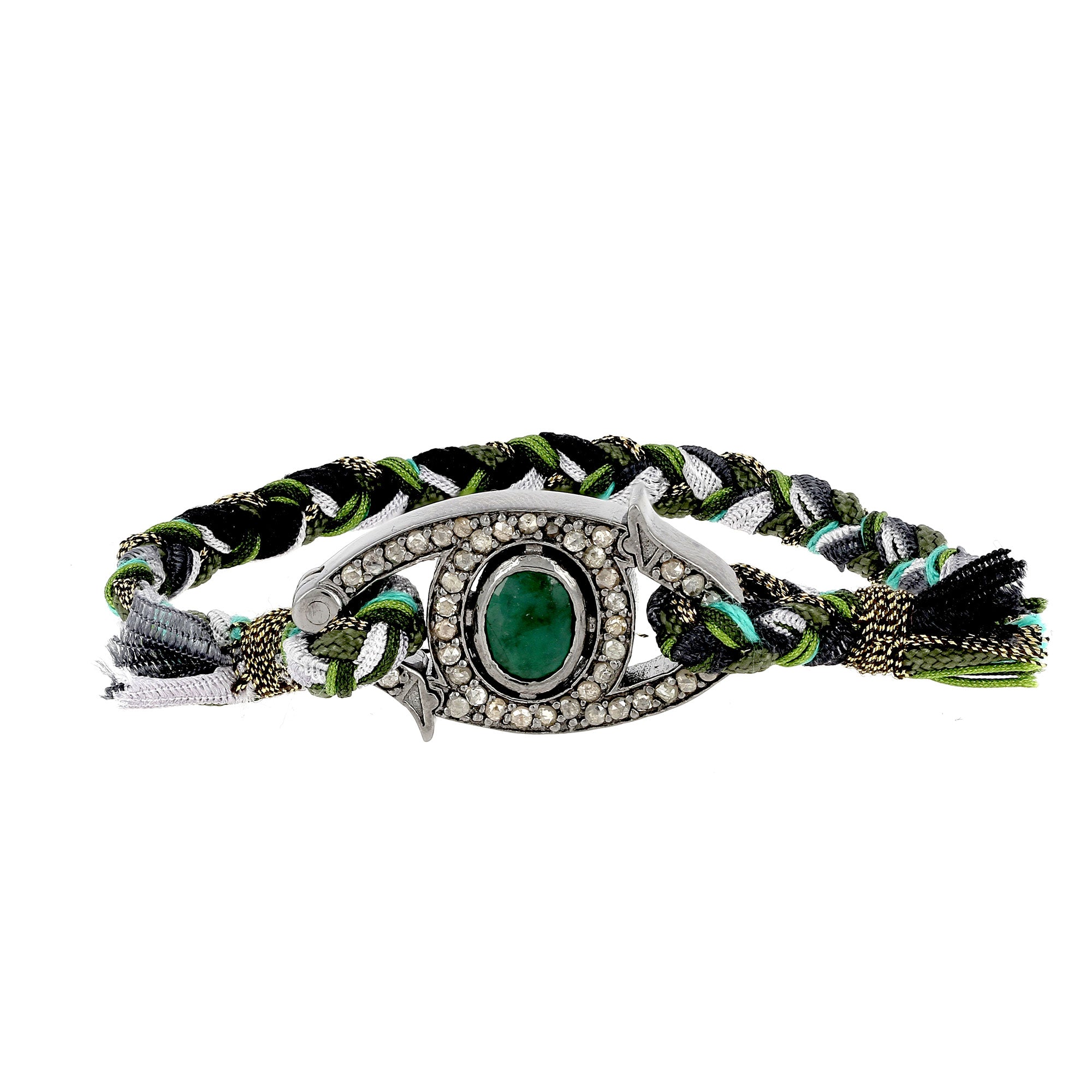 Emerald Clasp Bracelet