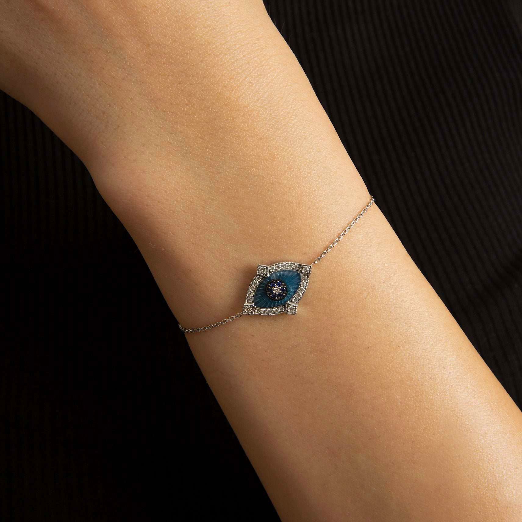 Bracelet Guardian Saphirs Diamant