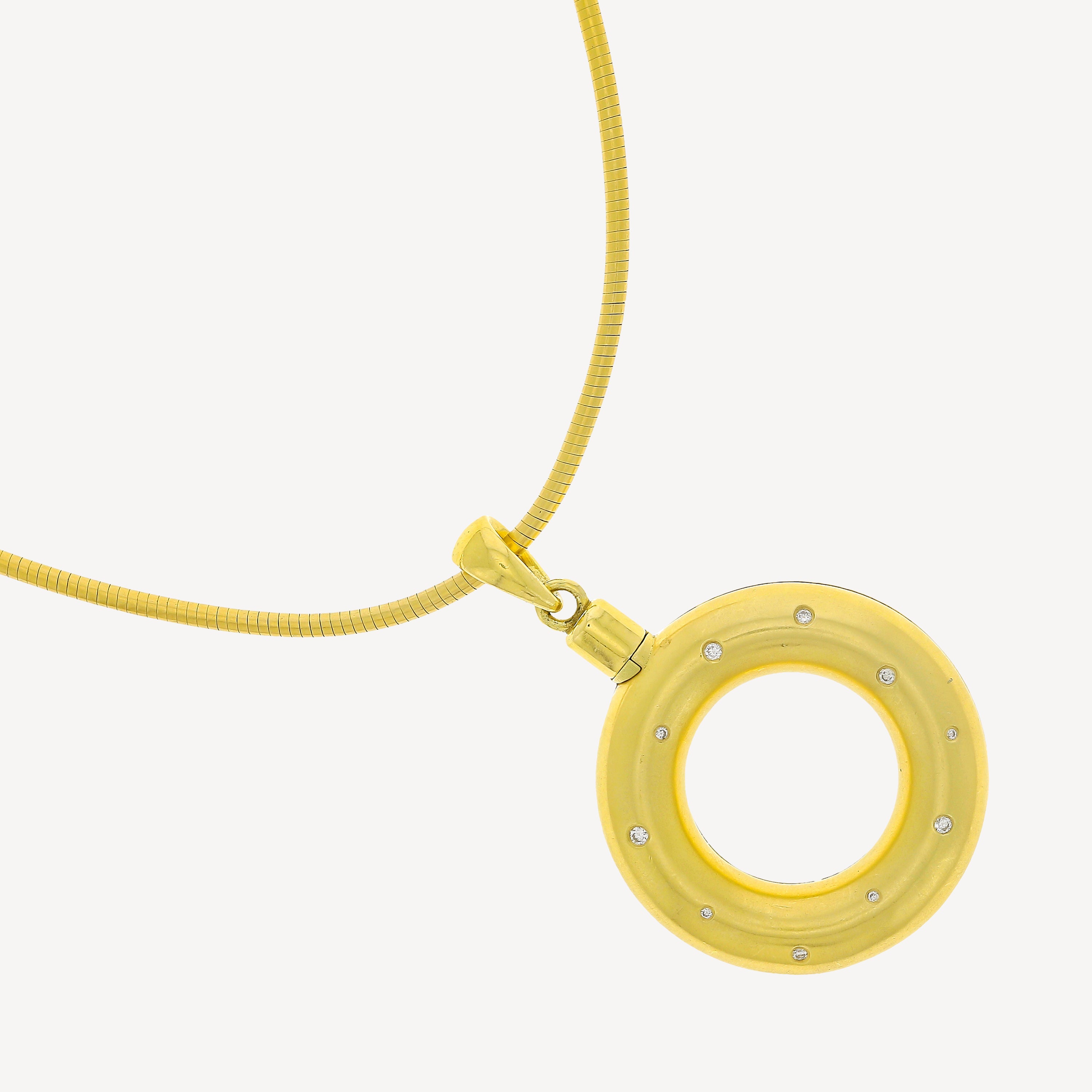 Hathshepsut Twisting Locket Necklace