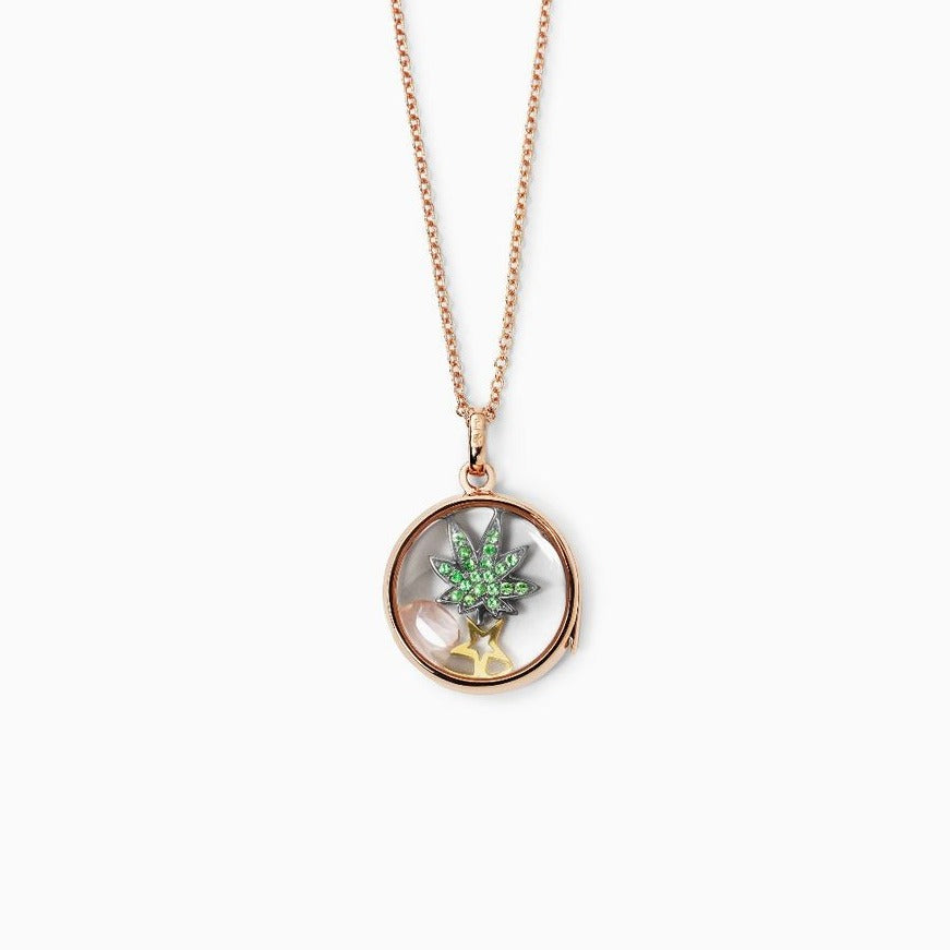 Hemp Leaf Charm