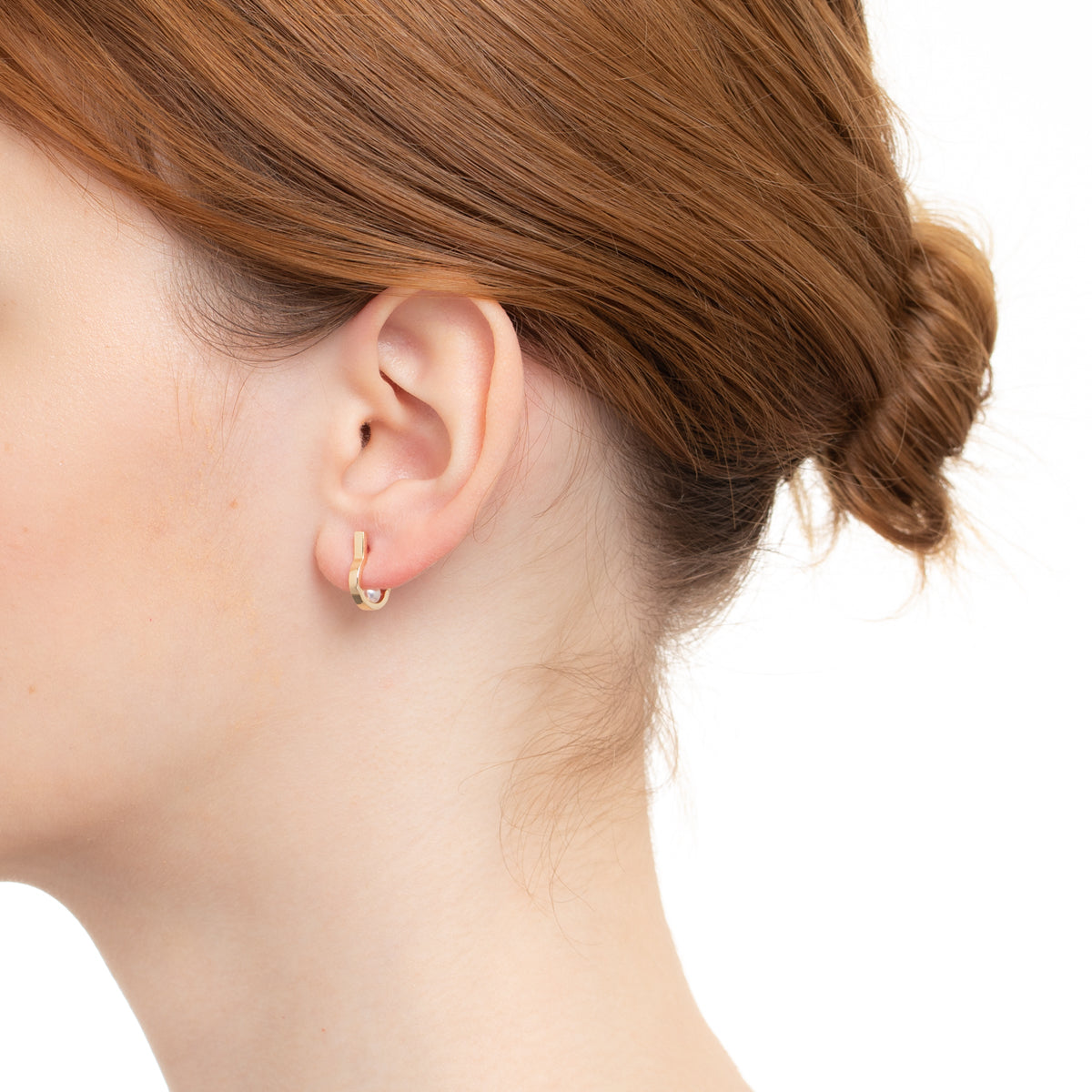 Industria Mini Pearl Earring