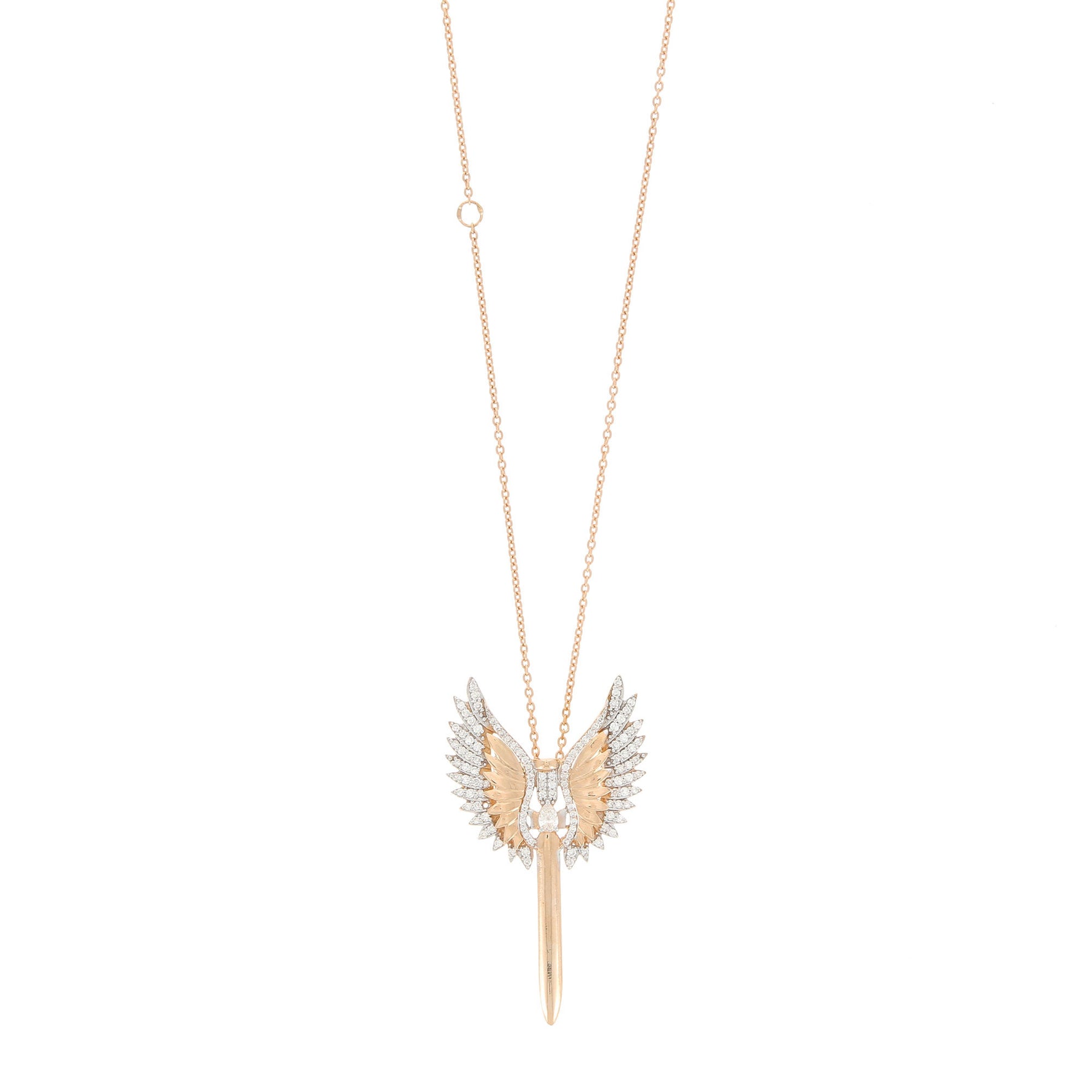Collier Large Angel Knight